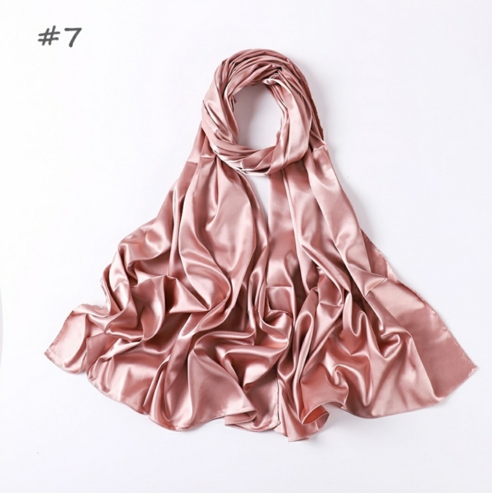 Satin scarfs